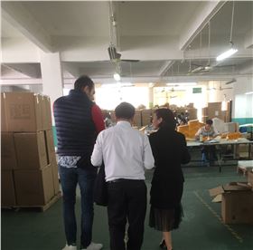 法国客户参观车间