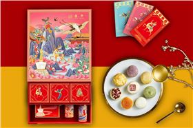 双层抽屉式新年礼盒