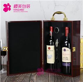 红酒木质礼盒定制
