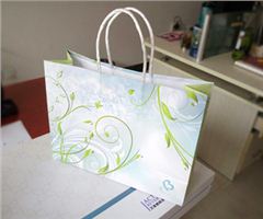 高档化妆品手提袋加工