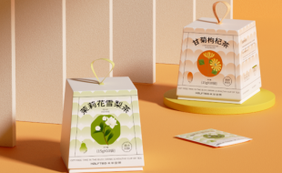 植物花果的袋泡养生茶叶包装盒-樱美包装