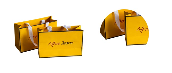Affos Jeans化妆品纸袋定制