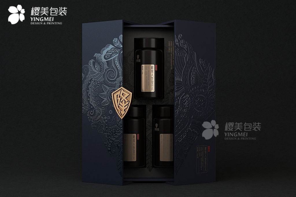 保健品礼盒包装设计定制