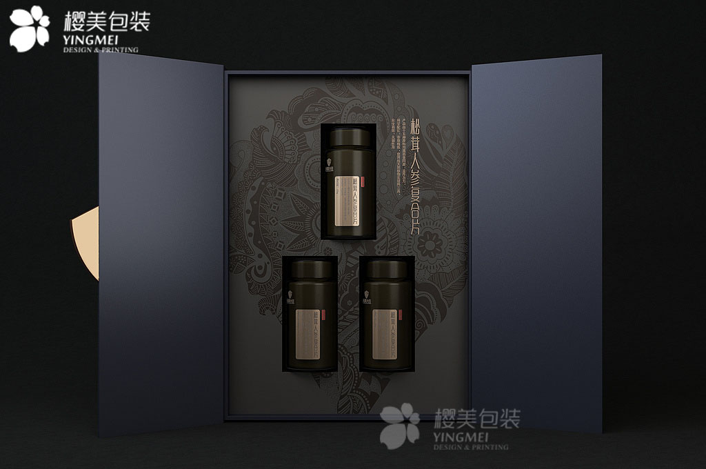 保健品礼盒包装设计定制