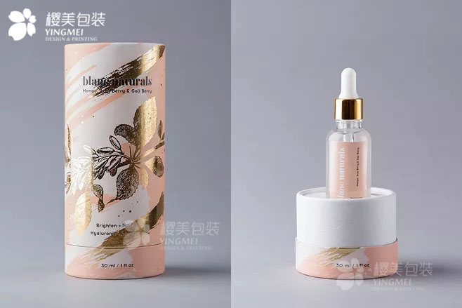化妆品圆盒设计定制