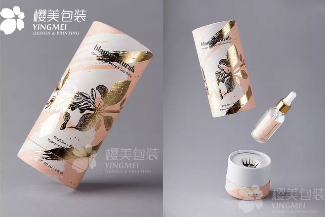 化妆品圆盒设计定制