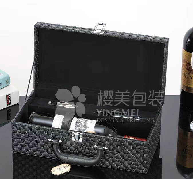 皮质酒盒定制