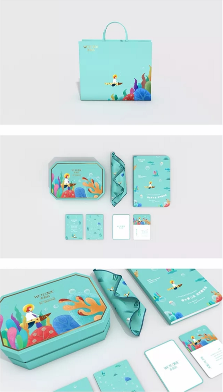 化妆品套盒设计