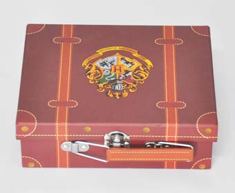 【铁扣把手】皮质礼品包装盒制作