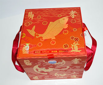 百善孝为先-高档酒包装盒定制制作