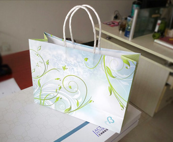 高档化妆品手提袋加工