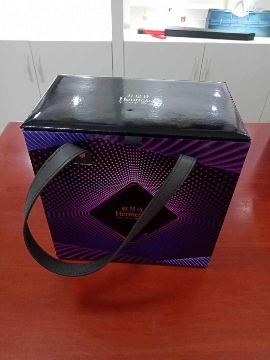 皮质 手提礼盒
